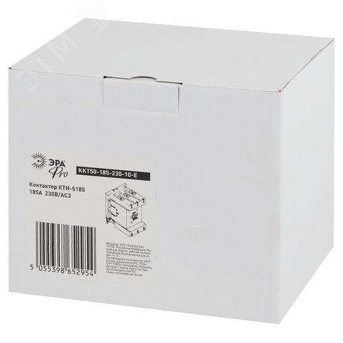 Контактор КТИ-5185 PRO KKT50-185-230-10-E 185А 230В/АС3 - фото 2