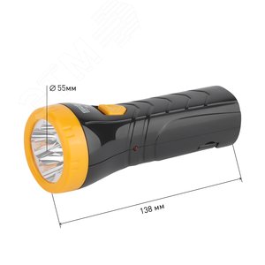 Фонарь TA4 Трофи Акку 4V0.5Ah, 4xLED, карт (Б0002594) - фото 7