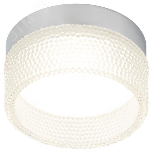 Встраиваемый светильник под лампу GX53 ЭРА DK97 CH/TR хром прозрачный - фото 2