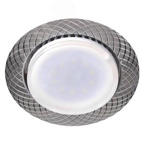 KL 76 AL/SL Точечные светильники ЭРА под лампу Gx53,220V, 13W, серебро | Б0032153 | ЭРА