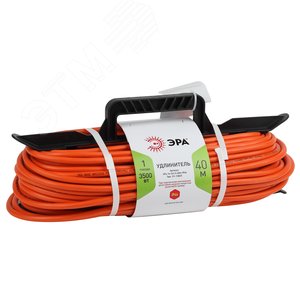 Удлинитель силовой на рамке c заземлением 1 розетка 40м ПВС 3x1.5мм2 UFx-1e-3x1.5-40m