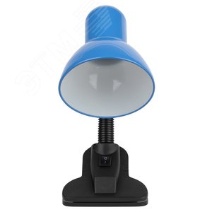 Светильник настольный на прищепке синий N-102-E27-40W-BU 5