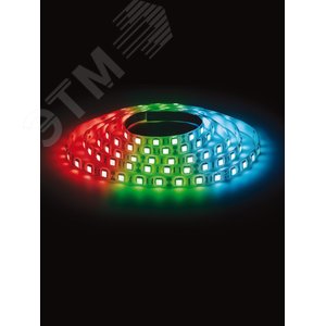 Лента светодиодная 7,2Вт/м 12В RGB IP20 60LED/м LS5050-7,2-30-12-RGB-IP20-1 3