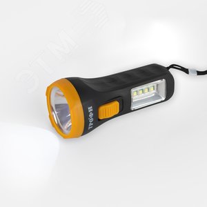 Фонарь светодиодный Трофи UB-101 универсальный на батарейках 1Вт 1 SMD+4 LED 1хAA без элементов питания - фото 6