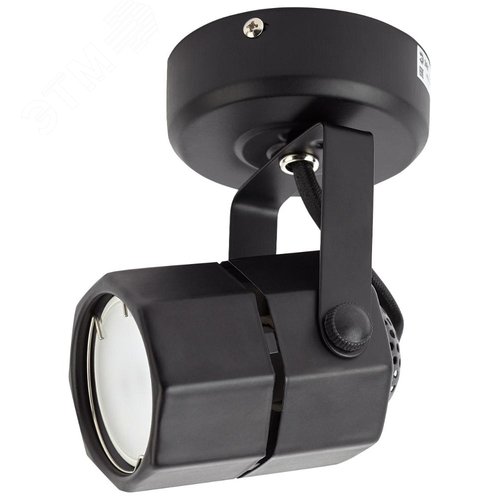 Светильник  Накладной, черный (50/900) ЭРА (Б0044260) 2