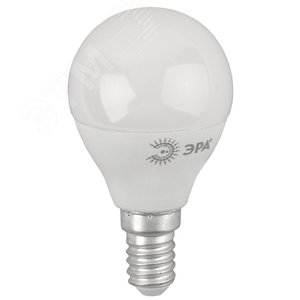 Лампа светодиодная LED 8Вт Е14 4000К ЭКО smd P45-8w-840-E14 ECO | Б0030023 | ЭРА 2