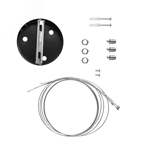 Коплект для подвесного монтажа для светильников LED Geometria SPO-AC-MOUNTKIT-3B - ЭРА (Энергия света)