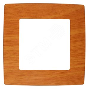 Рамка для розеток и выключателей 1 пост ольха пластик ЭРА 12 12-5001-07 - ЭРА (Энергия света)