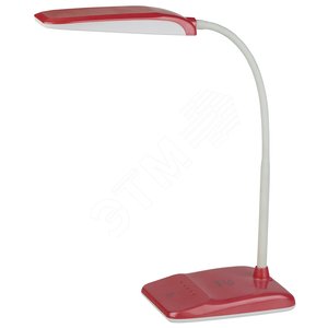 NLED-447-9W-R Светильники настольные ЭРА наст.светильник NLED-447-9W-R красный (Б0017434) - ЭРА (Энергия света)