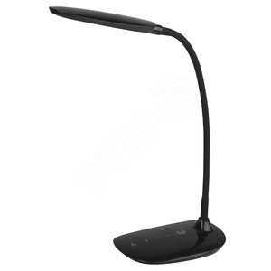 NLED-453-9W-BK Светильники настольные ЭРА наст.светильник NLED-453-9W-BK черный (Б0019131) - ЭРА (Энергия света)