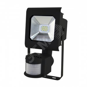 ДО-10W прожектор светодиодный LPR-10-6500К-М-SEN SMD PRO 10Вт 900Лм 6500K 121х194 сенсор (12/288) - ЭРА (Энергия света)