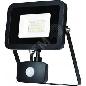 Прожекторы Eco ЭРА LPR-30-6500К-М-SEN SMD Eco Slim 30Вт 2100Лм 6500K 184х232 рамка, накл.кр., сенсор (Б0029433) - ЭРА (Энергия света)