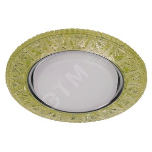 DK LD22 YL/WH Точечные светильники ЭРА декор cо светодиодной подсветкой Gx53, желтый