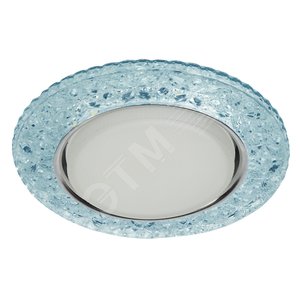 DK LD25 BL/WH Точечные светильники ЭРА декор cо светодиодной подсветкой Gx53, голубой - ЭРА (Энергия света)