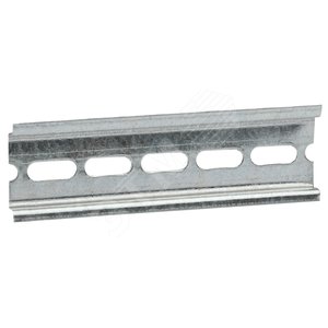 DIN-рейка оцинкованная, перфорированная 75 мм (100/18000) (Б0030156) - ЭРА (Энергия света)