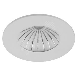 DK LED 10-6 CH Точечные светильники ЭРА светодиодный круглый ‘‘даунлайт с рисунком‘‘ 6W 4000K‘‘ (Б0030387)