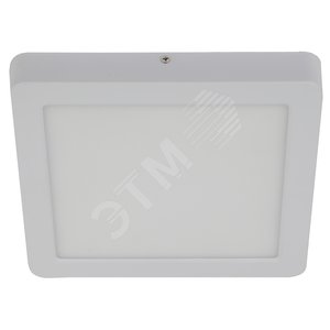 LED 9-18-4K Точечные светильники ЭРА светодиодный квадратный  накладной LED 18W  220V 4000K, белый (Б0031159)