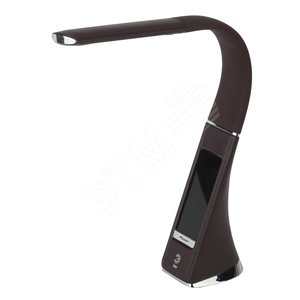 NLED-461-7W-BR Светильники настольные ЭРА NLED-461-7W-BR коричневый наст.светильник (Б0031610)