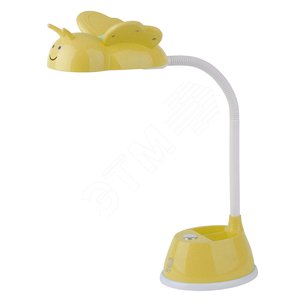 NLED-434-6W-Y Светильники настольные ЭРА NLED-434-6W-Y желтый наст.светильник (Б0031618) - ЭРА (Энергия света)