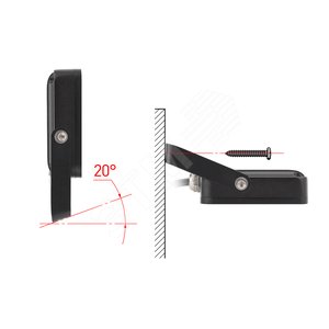 Прожектор светодиодный уличный LPR-70-6500K-M SMD Eco Slim 70Вт 6300Лм 6500K 240х272 | Б0032641 | ЭРА - ЭРА (Энергия света)
