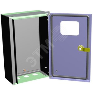 ЩУ-МП (370х325х180) IP55 с окном и кронштейном для крепления к столбу (24) (Б0032664)