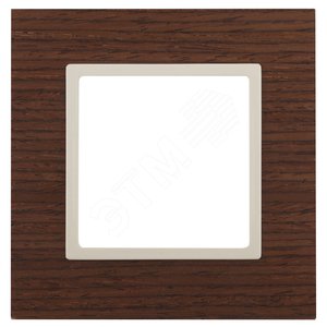 Рамка для розеток и выключателей дуб дерево ЭРА Elegance 14-5301-09 - ЭРА (Энергия света)