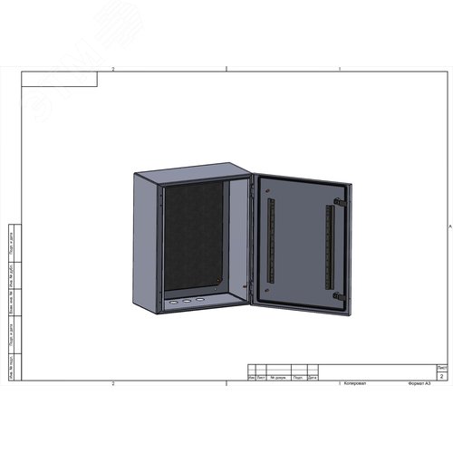 Корпус металлический OPTIMA ЩМП-140.65.28 (1400х650х285) IP54 У2 серый | Б0061609 | ЭРА - фото 3