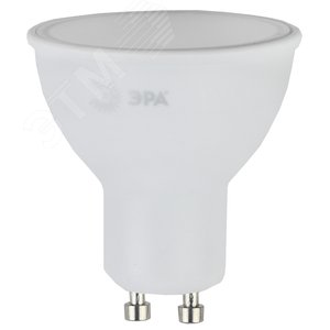 Лампа светодиодная LED MR16-8W-827-GU10 (диод, софит, 8Вт, тепл, GU10) ЭРА (10/100/4000) ЭРА (Б0036728) - фото 3
