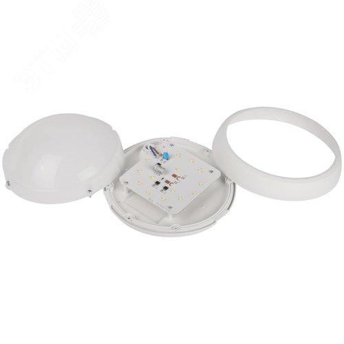 Светильник светодиодный ДБП-12W 4000К 960 Лм SPB-1-12 W IP54 круглый 180х 80 белый 8