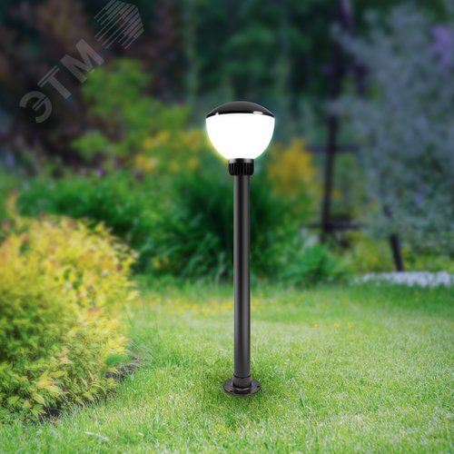 Светильник напольный садово-парковый НТУ 01-75-002 Аква 1303 черный IP54 Е27 max75Вт h850mm 8