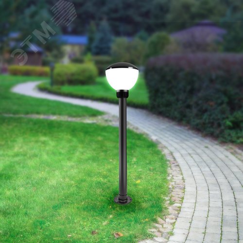 Светильник напольный садово-парковый НТУ 01-75-002 Аква 1303 черный IP54 Е27 max75Вт h850mm 10