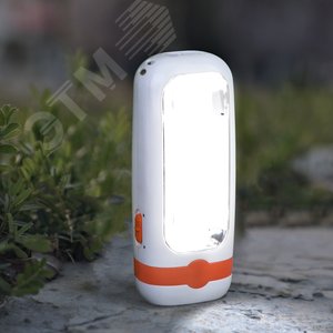 Фонарь KA10S 2в1 10SMD+1W Акку 4V900mAh,  ЗУ 220V, карт, ЭРА (Б0025642) - фото 6