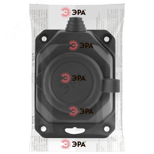 Колодка каучук с/з 1гн 16 A IP44 черная K-1e-B-IP44 - фото 4