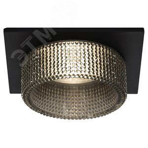Встраиваемый светильник декоративный ЭРА DK110 BK/GR MR16 GU5.3 черный серый - ЭРА (Энергия света)