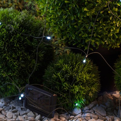Сеть 150 LED на солнечной батарее холодный свет 2м*1,35м ERASS024-15 ЭРА 6
