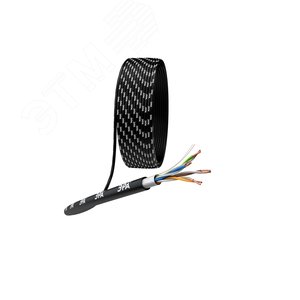 Витая пара F/UTP Cat5e 4x2x24 AWG CU PE OUTDOOR 305 м (Б0044689)
