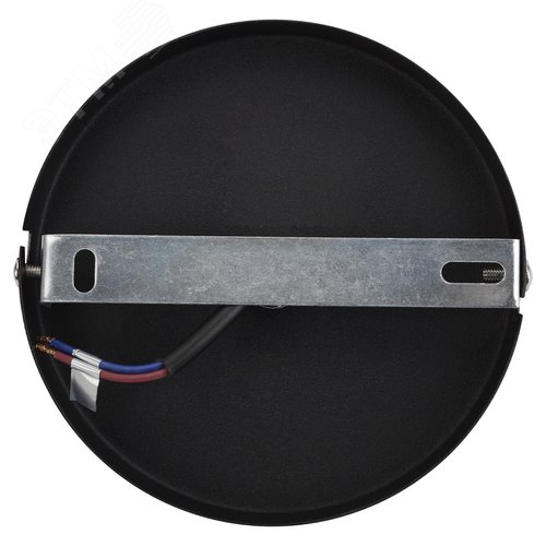 Светильник подвесной декоративный PL4 BK/RC металл, E27, max 60W, d203 мм, шагрень черный/медь (10/210) - фото 2