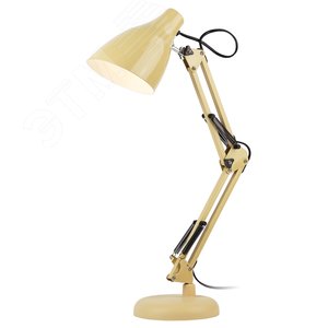 Светильник настольный N-123-Е27-40W-BG бежевый (12/96) - ЭРА (Энергия света)
