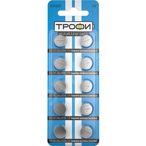 Элемент питания Трофи G13 (357) LR1154, LR44 - ЭРА (Энергия света)