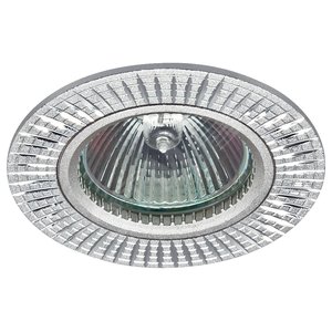 KL32 AL/SL Точечные светильники ЭРА алюминиевый MR16,12V/220V, 50W серебро
