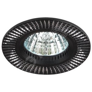 Светильник точечный KL32 50Вт MR16 черный/серебро алюминиевый | C0043814 | ЭРА