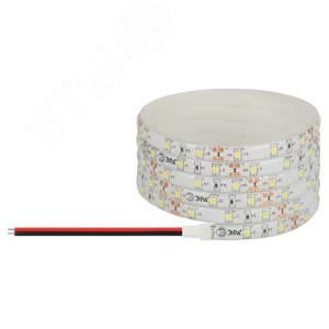 Лента светодиодная 4,8Вт/м 12В 6500К IP65 60LED/м LS2835-60LED-IP65-W-eco-5m