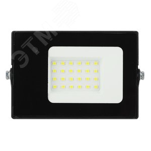 Прожектор светодиодный ДО-20 Вт 6500К 1400 ЛмIP65 200-240В встроенный датчик движения черный 20w холодный корпус LPR-041-1-65K-020 3