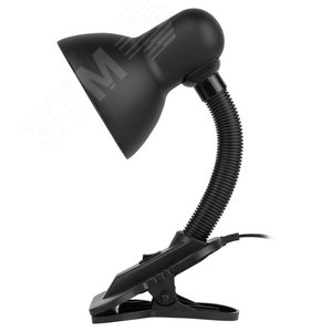 Светильник настольный на прищепке черный матовый N-102-E27-40W-BK 5
