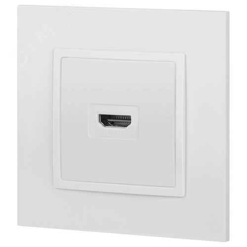 Розетка HDMI, Эра Elegance, белый, 14-3114-01 - фото 4