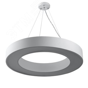 Светильник светодиодный Geometria Ring SPO-133-W-40K-045 45Вт 4000К 3200Лм IP40 600*600*80 белый подвесной ЭРА (Б0050562) - фото 2