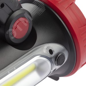 Фонарь светодиодный прожекторный PA-704 [10W SMD+ боковой COB, литиевый акк 6000мАч/ 3,7V, IP65, microUSB - фото 8