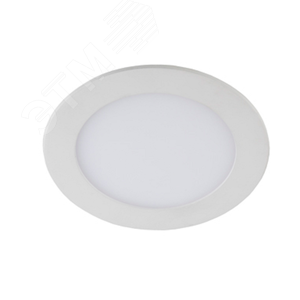 Светильник встраиваемый LED 1-18-6K/1 светодиодный круглый LED 18W 220V 6500K (20/360) ЭРА (Б0049553) - ЭРА (Энергия света)