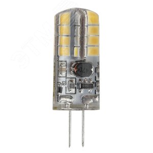 Лампа светодиодная LED 2,5 Вт 200Лм 2700К капсула теплый G4 12В LED JC-2,5W-12V-827-G4 Standart 3