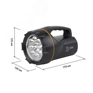 Фонарь светодиодный FA12M  Акку 4V3Ah, 12xLED, ЗУ 220V, карт (8/320) ЭРА - фото 5